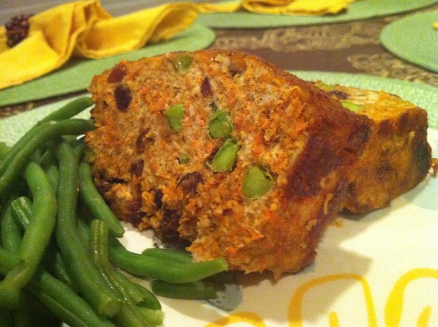 Curried Turkey Meatloaf